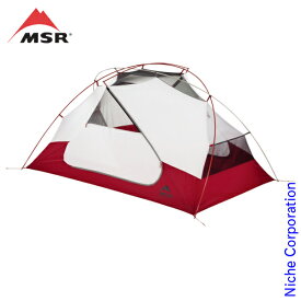 【即納】MSR エムエスアール エリクサー2 グレー 37411 ドーム型テント 2人用 デュオキャンプ ソロキャンプ アウトドア ドームテント
