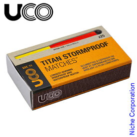 UCO ( ユーコ ) タイタン ストームプルーフマッチ 24163 アウトドア マッチ