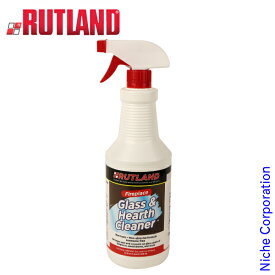 ルトランド ( RUTLAND ) ガラスクリーナー スプレー R82 薪ストーブ 暖炉 掃除 スス ガラス クリーナー 汚れ 窓 小窓 タール 煤 すす