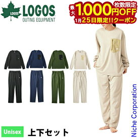 ロゴス リプナー リカバリープルオーバー & パンツ セット アウトドア ウェア ユニセックス 35306 35305 リカバリーウェア 疲労回復 パジャマ ルームウェア 快適 着心地 血行促進 疲労軽減 リカバリーウェア リカバリーウエア キャンプ用品