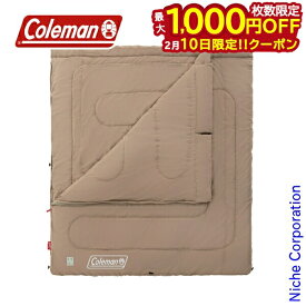 【10日は！枚数限定 最大1,000円OFFクーポン】コールマン ファミリー2 IN 1/C10 UP 2185658 寝具 シュラフ 寝袋 キャンプ用品 スリーピングバッグ 分割可能 洗濯可能 封筒型 アウトドア 注目商品