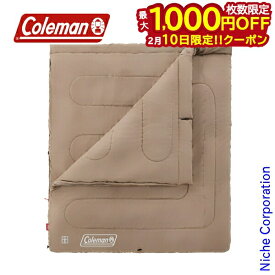 【10日は！枚数限定 最大1,000円OFFクーポン】コールマン ファミリー2 IN 1/C5 2185659 寝具 シュラフ 寝袋 キャンプ用品 丸洗い可能 親子 上下分割可能 封筒型 レター型 2人用 1人用 注目商品