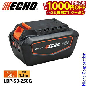 �y25���́I�������� �ő�1,000�~OFF�N�[�|���z�G�R�[ 50V ���`�E���C�I�� 2P�o�b�e���[ LBP-50-250G �o�b�e���[ �[�d�r �o�b�e�� �d�r ���`�E���o�b�e���[ �d�� ECHO �d���H��