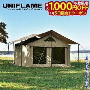 �y5���́I�������� �ő�1,000�~OFF�N�[�|���z���j�t���[�� REVO�X�N�G�A�E�H�[�� 3x3 TC TAN UNIFLAME 682364 �A�E�g�h�A �L�����v �^�[�v �I�v�V���� �V�F���^�[ nocu ���ڏ��i
