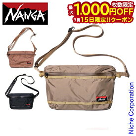 【15日は！枚数限定 最大1,000円OFFクーポン】ナンガ オーロラテックス サコッシュ NA2441-3A199 アウトドア バッグ 肩掛け NANGA 斜め掛け 防水仕様 かばん オーロラテックス