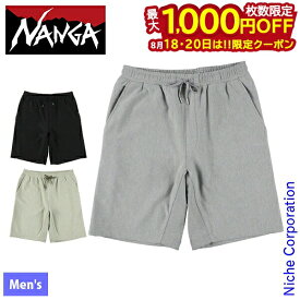 【18・20日は！枚数限定 最大1,000円OFFクーポン】ナンガ ドライミックス スウェットショーツ N2610-1E025A アウトドア ウェア ズボン ボトムス メンズ NANGA ショートパンツ 紐あり nocu 注目商品