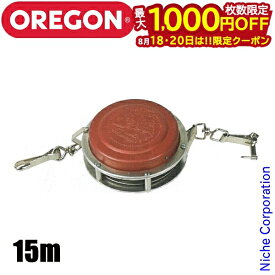 【18・20日は！枚数限定 最大1,000円OFFクーポン】オレゴン ロガーテープ 15m 106510 林業 巻尺 メジャー