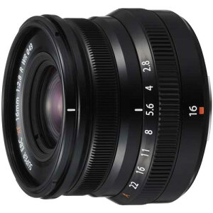 �y10�N�ԕۏؕt���z[FUJIFILM]XF16mmF2.8 R WR �u���b�N