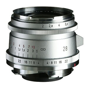 �R�V�i �t�H�N�g�����_�[ ULTRON Vintage Line 28mm F2 Aspherical Type II VM �V���o�[�i2026�N7��3���ē��ח\���t���j