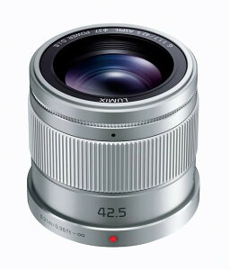 �y10�N�ԕۏؕt���z[PANASONIC]LUMIX G 42.5mm F1.7 ASPH.POWER O.I.S.�V���o�[