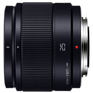 �y10�N�ԕۏؕt���z[PANASONIC]LUMIX G 25mm F1.7 ASPH. �u���b�N�iH-H025K)