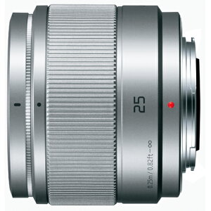 �y10�N�ԕۏؕt���z[PANASONIC]LUMIX G 25mm F1.7 ASPH. �V���o�[�iH-H025S)