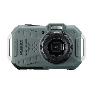 �y10�N�ԕۏؕt���z[RICOH]PENTAX WG-1000 OLIVE