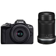 【10年間保証付き】[キヤノン]EOS R50 ダブルズームキット ブラック（秋のキャッシュバック2026対象商品…