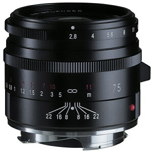 �R�V�i �t�H�N�g�����_�[ APO-SKOPAR 75mm F2.8 VM �t���T�C�Y �u���b�N (2026�N5��27������)