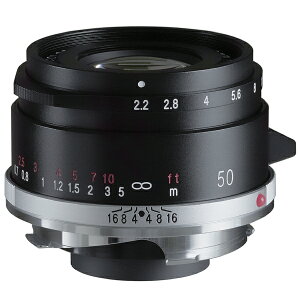 �m�R�V�i�n�t�H�N�g�����_�[ COLOR-SKOPAR 50mm F2.2 VM �u���b�N