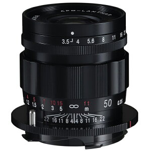 �R�V�i �t�H�N�g�����_�[ APO-LANTHAR 50mm F3.5 Type II �u���b�N�y�C���g VM�}�E���g