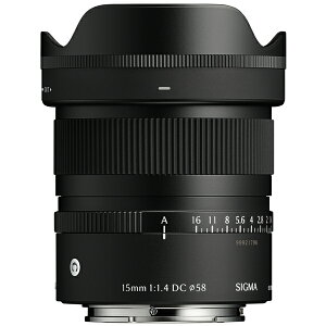 �y10�N�ԕۏؕt���z[�V�O�}] 15mm F1.4 DC | Contemporary �\�j�[E APS-C��p