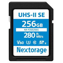 楽天市場】Nextorage 128GB UHS-II V90 SDXCメモリーカード NX 