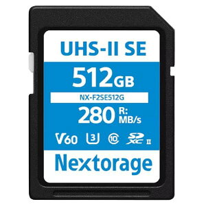 [�l�N�X�g���[�W] Nextorage SDXC�J�[�h NX-F2SE512G