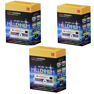 �y3�Z�b�g�zKodak�i�R�_�b�N�jCHARMERA MILLENNIUM �L�[�`�F�[���f�W�^���J�����@�u���C���h�{�b�N�X(�f�U�C���͂��I�т��������܂���@�w����̌����E�ԕi�s��)