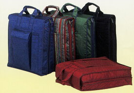 【送料無料】きもの和装つむぎ織バッグ　着物バッグ　きものバッグ　和装バッグ　エンジ・紺・グリン・シマ・黒　AZ-646