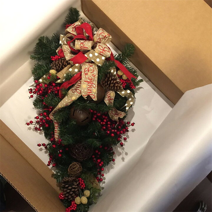 楽天市場 クリスマスリース 玄関 外に飾れるリース オーナメント 屋外 アートフラワー クリスマス リース インスタ映え クリスマスツリー おしゃれ 店舗 ショップ 壁掛け ウェルカムフラワー 手作り ドライフラワーブーケ プリザーブドフラワー クリスマスプレゼント