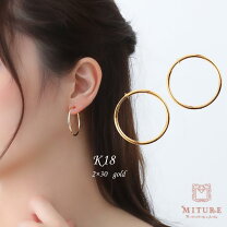 楽天市場】k18（イヤリング｜レディースジュエリー・アクセサリー 