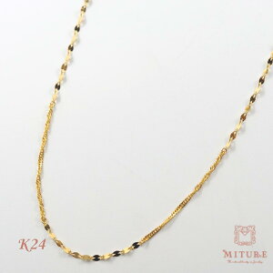 ���� �l�b�N���X 24�� K24 �����l�b�N���X �`�F�[�� ���f�B�[�X �S�[���h �� 42cm �y�^�� �X�N�����[ �`�F�[�� �y�^���`�F�[�� �X�N�����[�`�F�[��