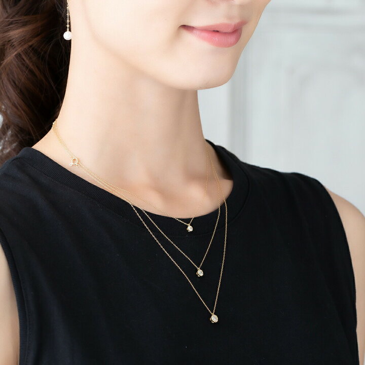 楽天市場】アジャスター チェーン 18金 10cm ネックレス チェーン 長さ  