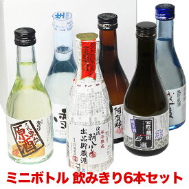 お中元ギフト たっぷり6本 日本酒 飲み比べセット お酒 プレゼント おしゃれ 飲みきりサイズ 300ml あす楽 ミニボトル 福袋 日本酒 送料無料 御中元 夏ギフト お中元 日本酒 飲み比べ ミニ 誕生日 お中元 お酒 プレゼント 酒 ギフト 男性 女性 日本酒 Gift 人気 ミツワ 辛口