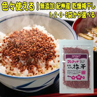 色々使える 無添加 紀州産乾燥梅干し 38g×1・2・3・5袋から選べる 送料無料 干し梅 国産 フリーズドライ…