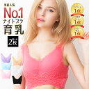 【選べる2枚】ナイトブラ 正規品【1枚あたり840円】 育乳 バストアップ スポブラ ルームブラ スポーツブラ 揺れない 夜用ブラ 大きいサイズ ノンワイヤーブ...