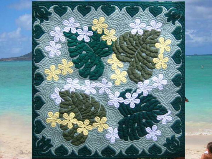 楽天市場】ハワイアンキルトタペストリー ハワイアンキルト インテリア  