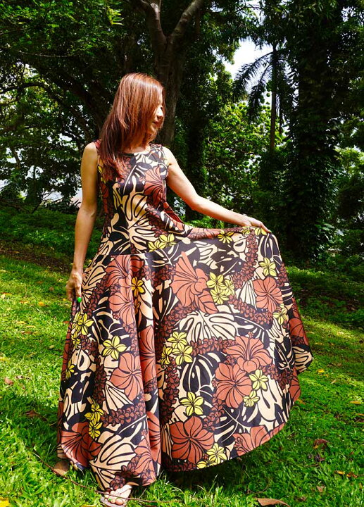 楽天市場】フラダンス 衣装 リゾート ワンピース ハワイ 沖縄 ドレス  