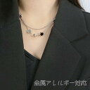 サージカル ステンレス チョーカー ネックレス レディース 金属アレルギー対応 金属アレルギー 2連チェーン ベネチアン 1mm幅 喜平チェーン 2mm幅 18金コーティング ゴールド シルバー ネックレスチェーン ニ連 つけっぱなし錆びない おしゃれ ホワイトデー