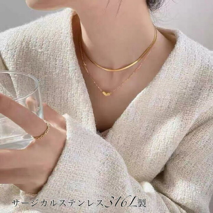 楽天市場】サージカルステンレス チョーカー ネックレス レディース  
