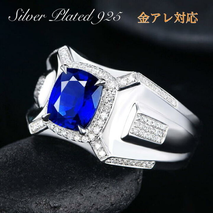 楽天市場】シルバー 925 銀 指輪 リング メンズ 金属アレルギー対応 