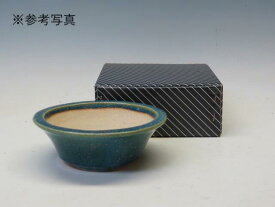 EXPO 2025　日本盆栽・水石展 記念鉢　　盆栽鉢 鴻陽 丸鉢 　15（紙箱付）【作家鉢 常滑焼　日本鉢　盆栽小鉢 人気商品 代引手数料無料】 盆栽専門店 三浦培樹園