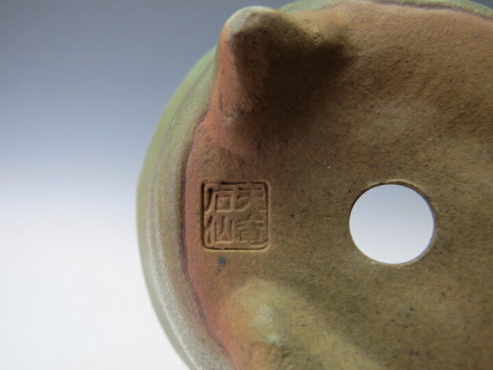 楽天市場】盆栽鉢 天竜石仙 丸鉢 【作家鉢 盆栽小鉢 お買い得商品 