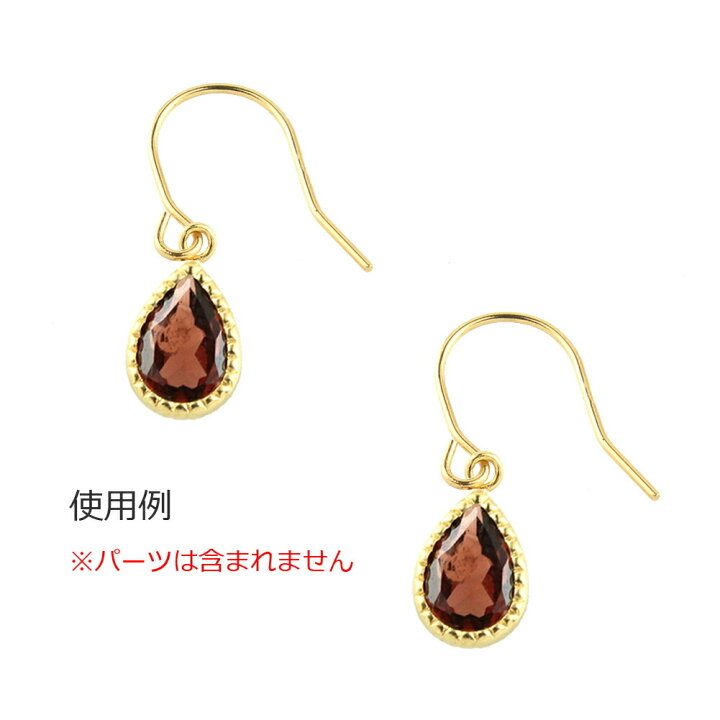 楽天市場】ピアス K18 18K 18金 フック 【1ペア・2個販売】 パーツ 