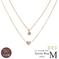 楽天市場】スワロフスキー ネックレス 二連の通販