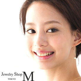 K14 14K ゴールドフィルド ピアス レディース 14KGF K14GF Gold Filled 40mm 細線 フープ CZダイヤ キュービックジルコニア ピアス パーツ シンプル おしゃれ かわいい 14金 変色しにくい 女性用 女性 国産 日本製 k14gf16