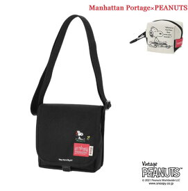 Manhattan Portage　マンハッタンポーテージ　PEANUTS/SNOOPY　スヌーピー　Mini DJ Bag　ショルダーバッグ