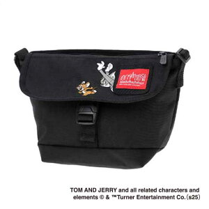 Manhattan Portage@}nb^|[e[W@Nylon Messenger Bag Flap Zipper Pocket / TOM AND JERRY / 85TH / gƃWF[/ bZW[obO MP1603FZPTJ85TH