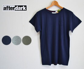 【SALE】【50%OFF】afterdark　アフターダーク　Short Sleeve Tee Shirts　ポケットTシャツ