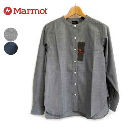 Marmot　マーモット　W's Band Collar Mt. Shirt L/S　ウィメンズ バンドカラーロングスリーブマウンテンシャツ