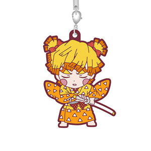 送料無料 鬼滅の刃 滅! カプセルラバーマスコット 13 我妻 善逸 2 単品 あがつま ぜんいつ ガチャ きめつ アニメ キャラ グッズ 毀滅 柱 ストラップ カプセル 誕プレ レア フィギュア ご当地