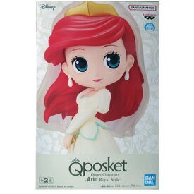 送料無料 Q posket sleeping Disney Characters Ariel Royal Style 手下タイプ アリエル リトル・マーメイド ディズニー フィギュア アニメ プライズ バンプレスト グッズ ストラップ 誕プレ 模型 おもちゃ