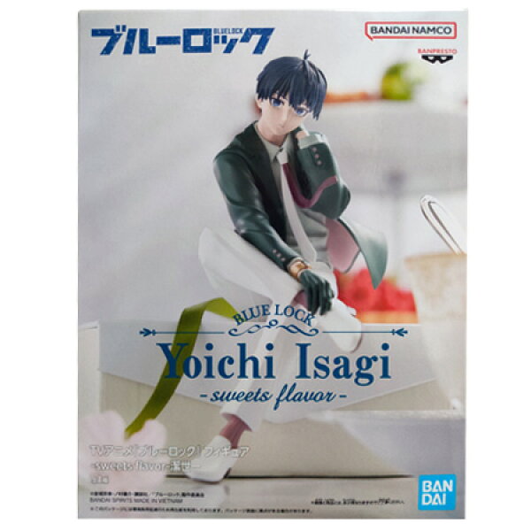 送料無料 TVアニメ ブルーロック フィギュア sweets flavor 潔 世一 単品 いさぎ よいち BLUELOCK アニメ キャラ プライズ バンプレスト グッズ 模型 おもちゃ
